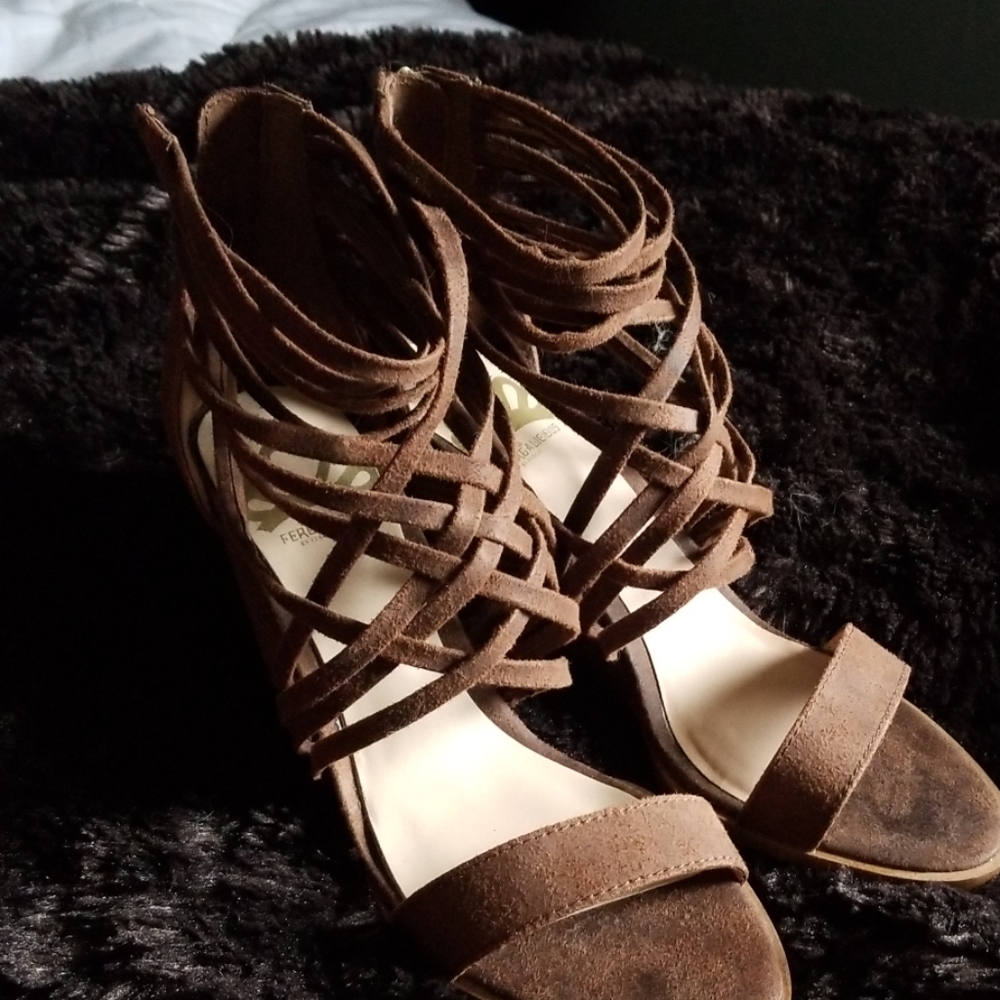 Fergalicious wedge sandals